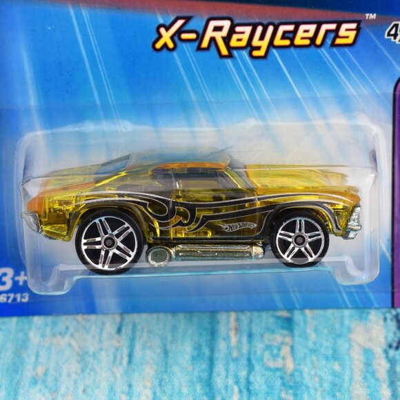 2005 Hot Wheels #054 First Edition '69 CHEVELLE X-Raycers 4/10 G6713 NEW - Picture 3 of 6